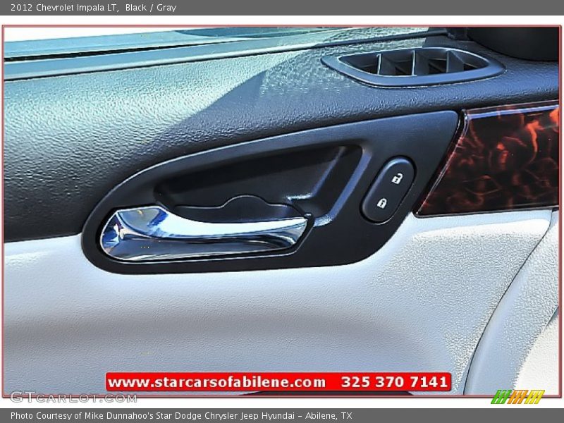 Black / Gray 2012 Chevrolet Impala LT