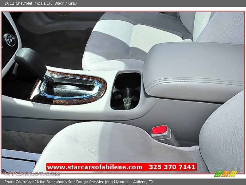 Black / Gray 2012 Chevrolet Impala LT