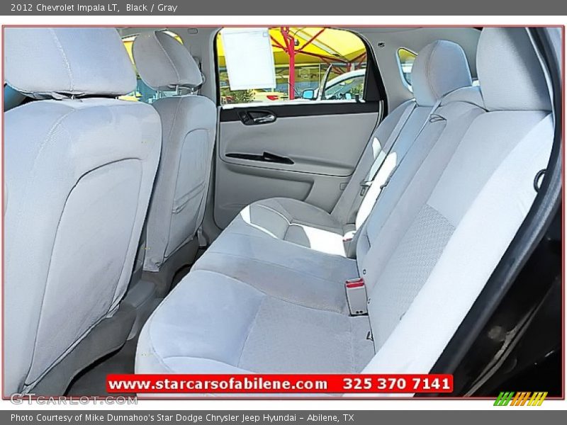 Black / Gray 2012 Chevrolet Impala LT