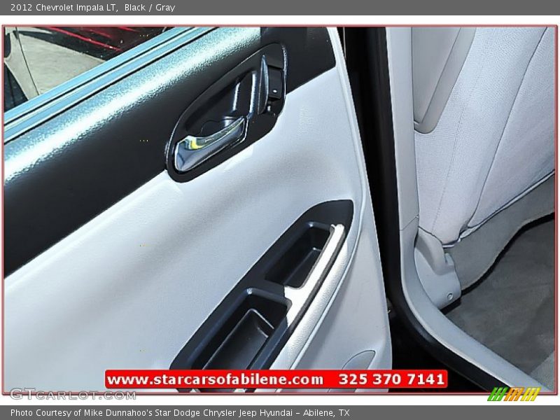 Black / Gray 2012 Chevrolet Impala LT