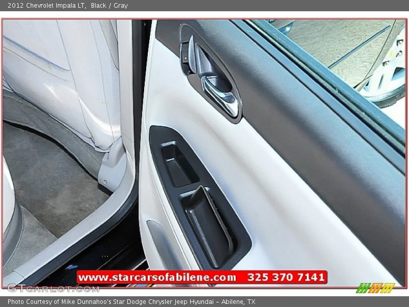 Black / Gray 2012 Chevrolet Impala LT