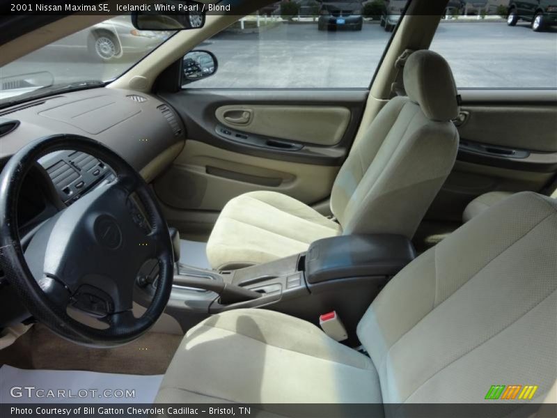 Front Seat of 2001 Maxima SE