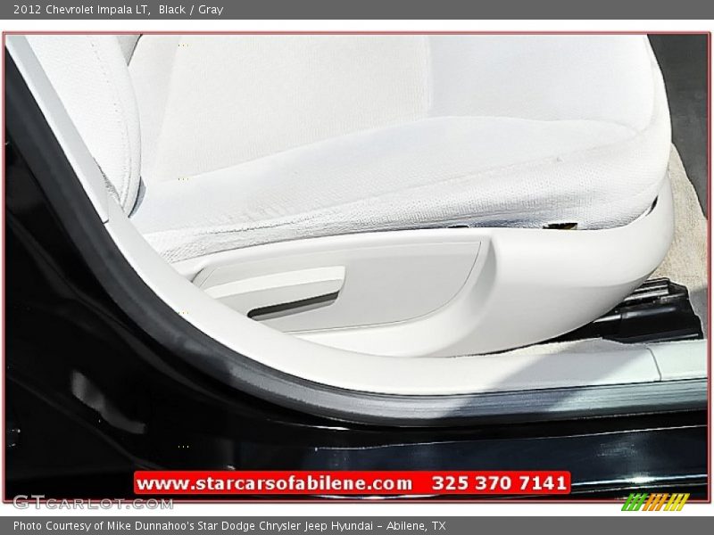 Black / Gray 2012 Chevrolet Impala LT