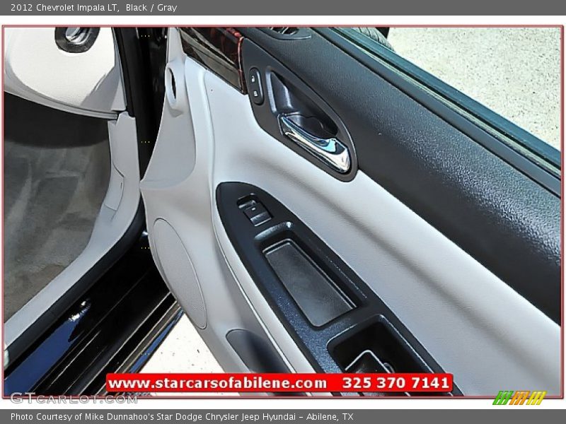 Black / Gray 2012 Chevrolet Impala LT
