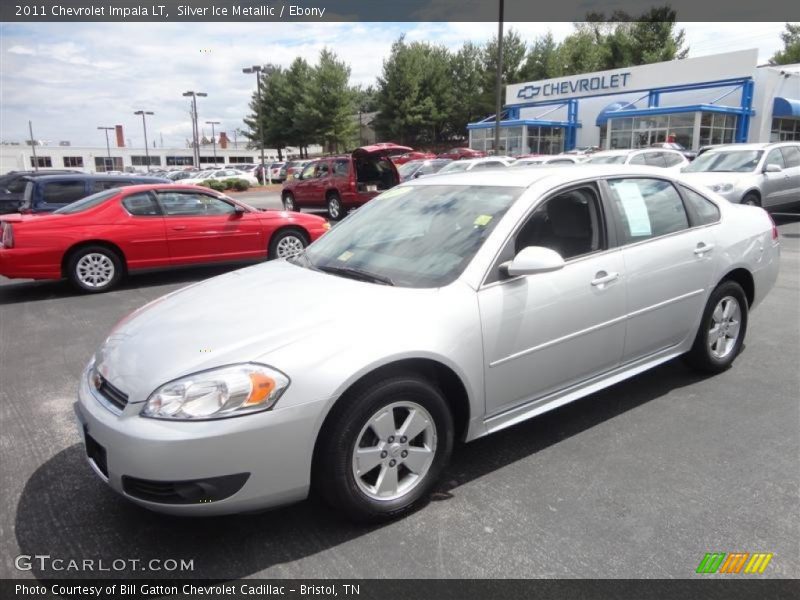 Silver Ice Metallic / Ebony 2011 Chevrolet Impala LT