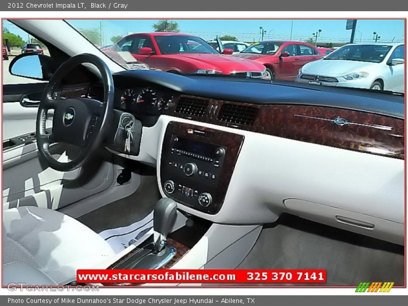 Black / Gray 2012 Chevrolet Impala LT