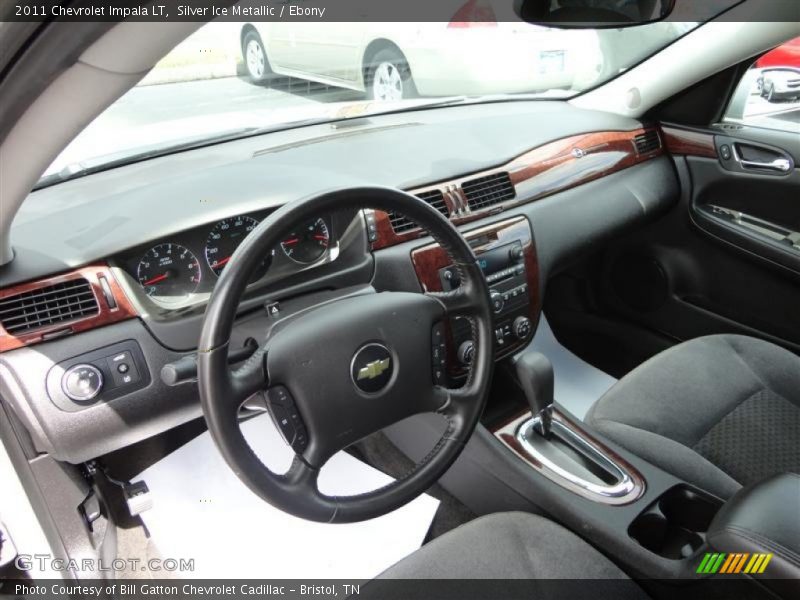 Silver Ice Metallic / Ebony 2011 Chevrolet Impala LT