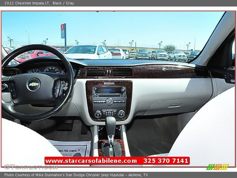 Black / Gray 2012 Chevrolet Impala LT