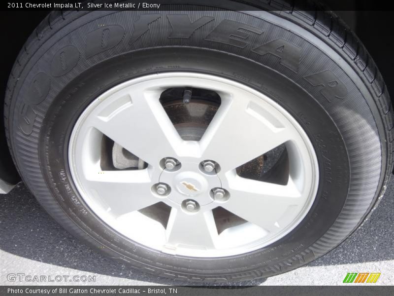 Silver Ice Metallic / Ebony 2011 Chevrolet Impala LT
