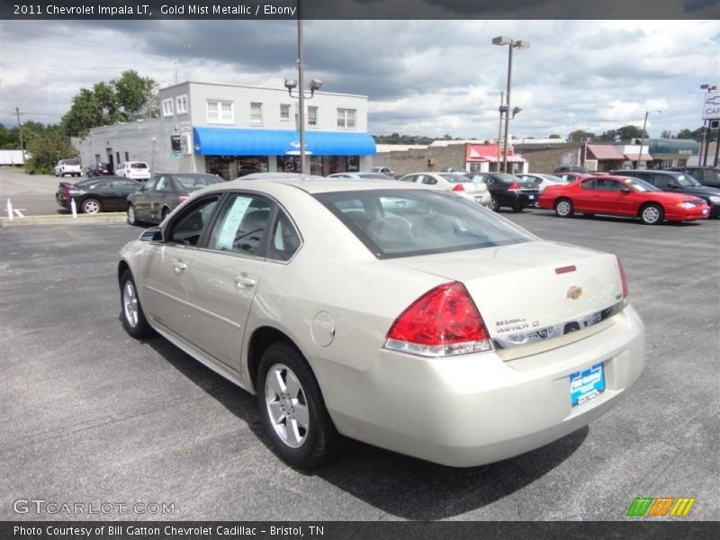 Gold Mist Metallic / Ebony 2011 Chevrolet Impala LT