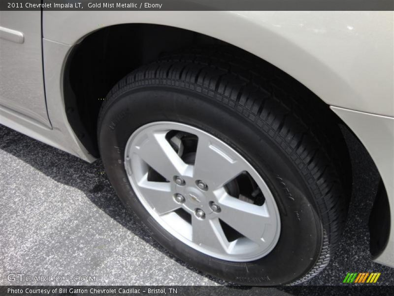 Gold Mist Metallic / Ebony 2011 Chevrolet Impala LT