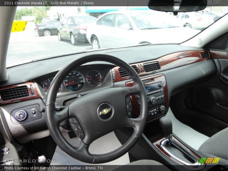 Gold Mist Metallic / Ebony 2011 Chevrolet Impala LT