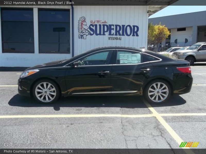 Black Onyx Pearl / Black 2012 Hyundai Azera