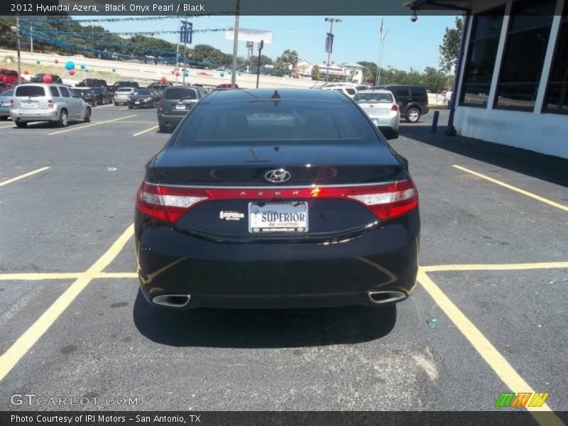 Black Onyx Pearl / Black 2012 Hyundai Azera
