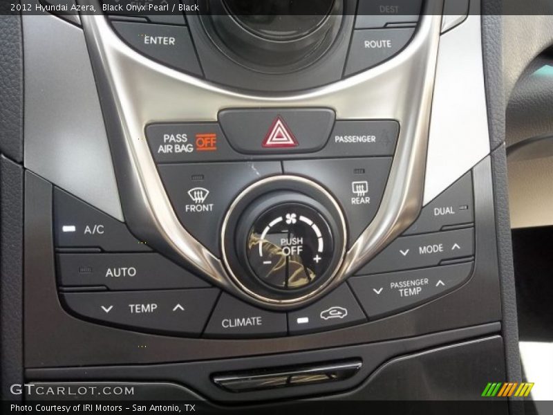 Black Onyx Pearl / Black 2012 Hyundai Azera
