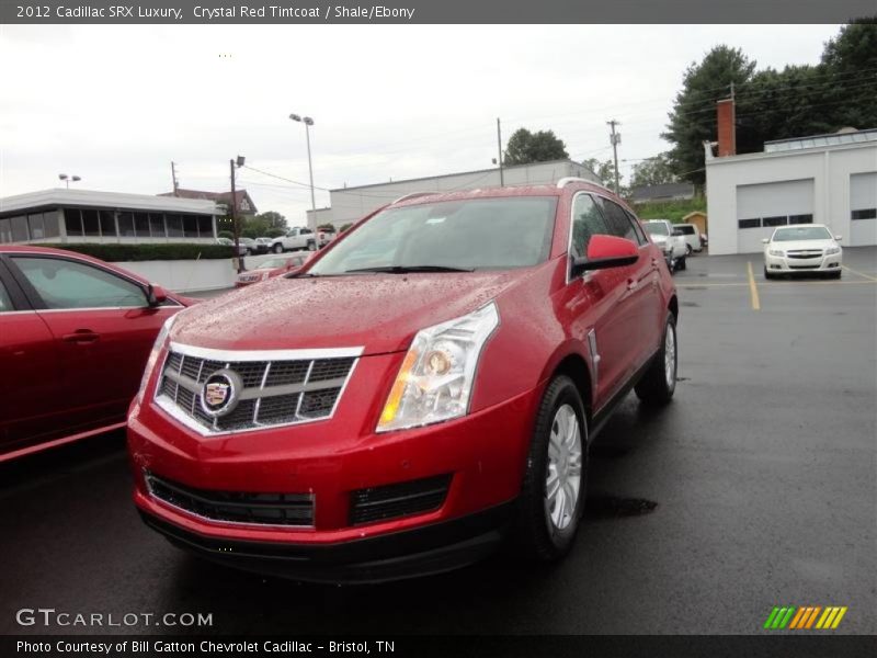 Crystal Red Tintcoat / Shale/Ebony 2012 Cadillac SRX Luxury