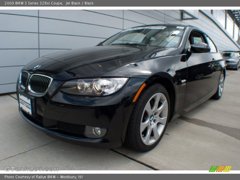 Jet Black / Black 2009 BMW 3 Series 328xi Coupe