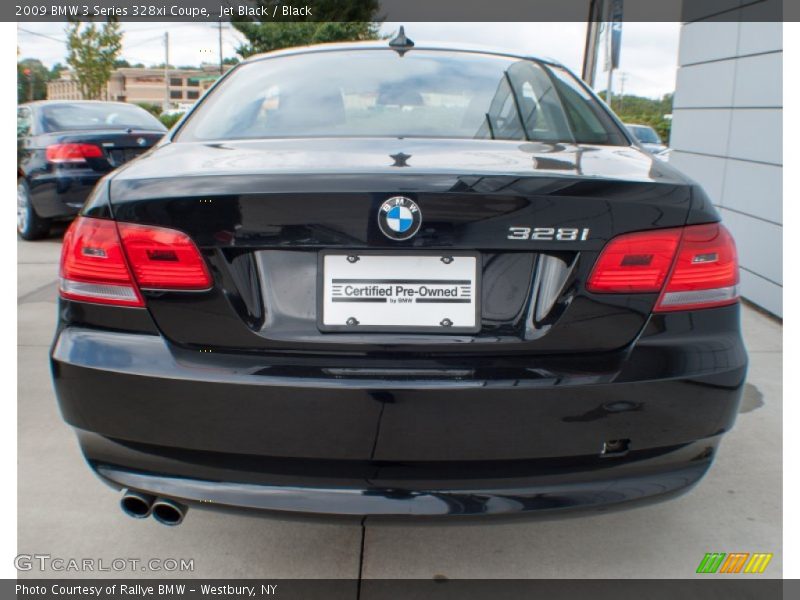 Jet Black / Black 2009 BMW 3 Series 328xi Coupe