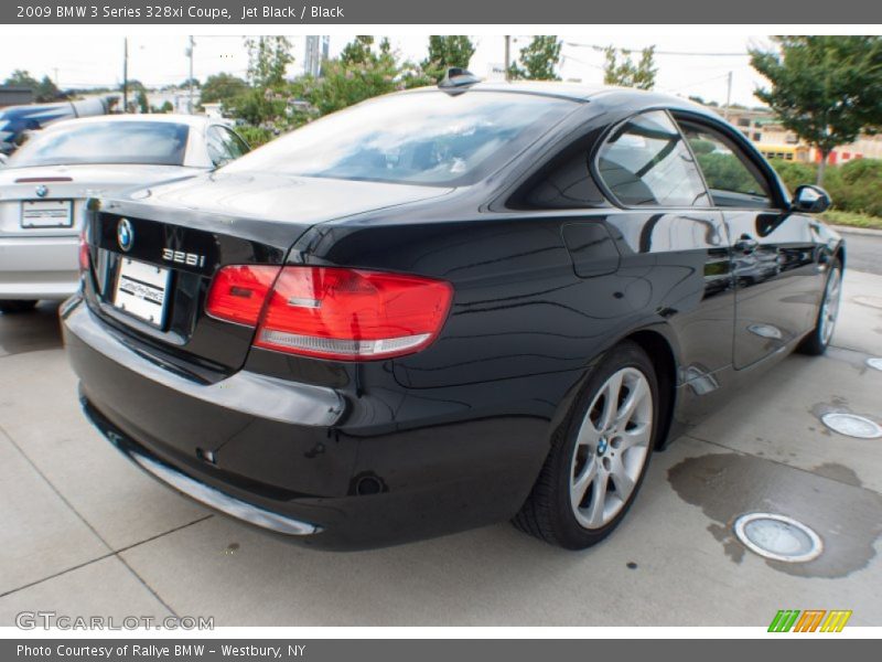 Jet Black / Black 2009 BMW 3 Series 328xi Coupe