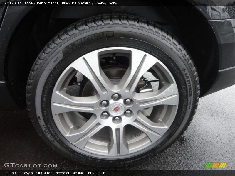 Black Ice Metallic / Ebony/Ebony 2012 Cadillac SRX Performance