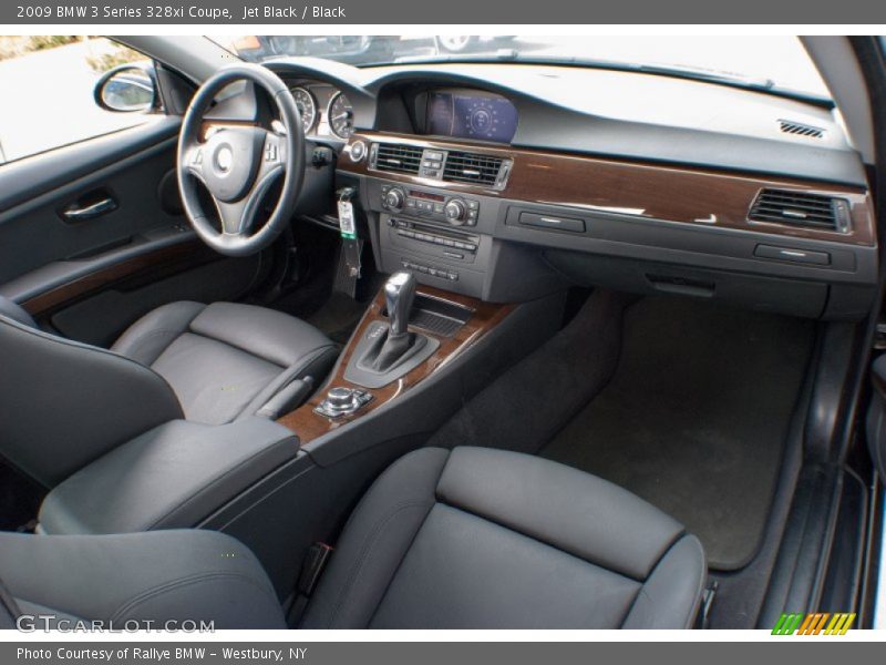 Jet Black / Black 2009 BMW 3 Series 328xi Coupe