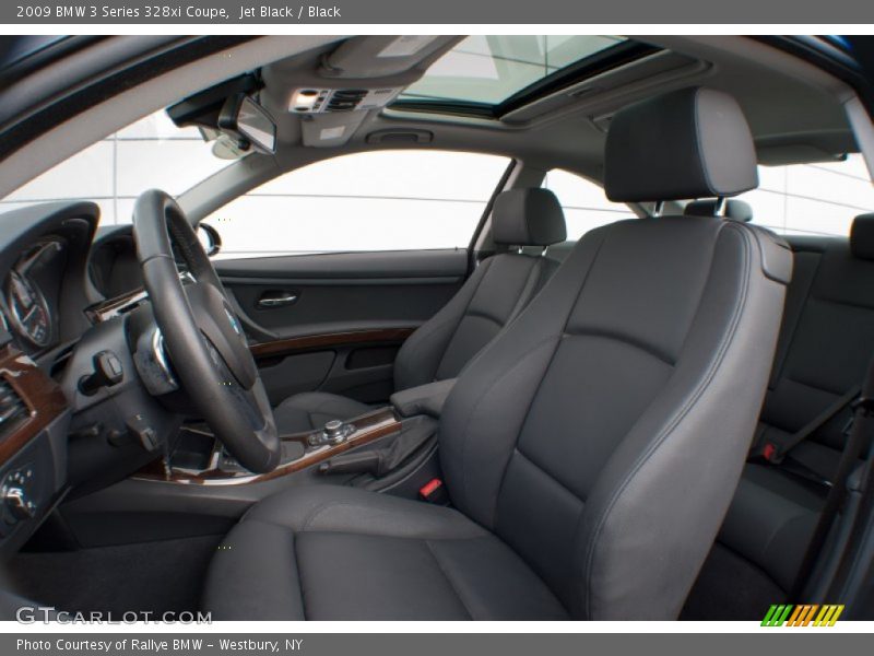 Jet Black / Black 2009 BMW 3 Series 328xi Coupe