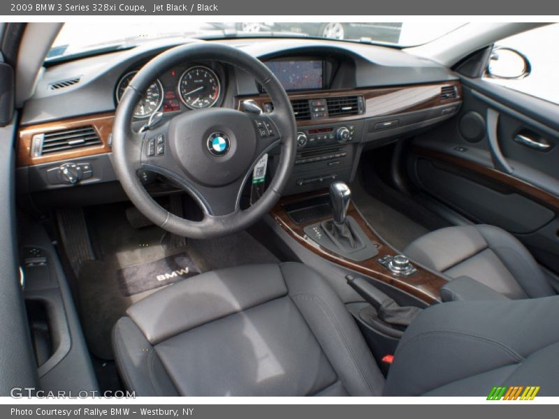 Jet Black / Black 2009 BMW 3 Series 328xi Coupe