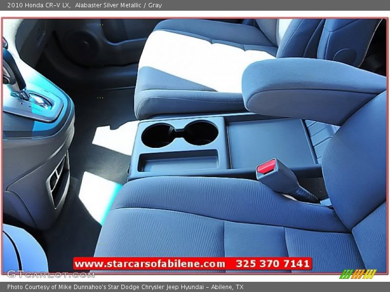 Alabaster Silver Metallic / Gray 2010 Honda CR-V LX