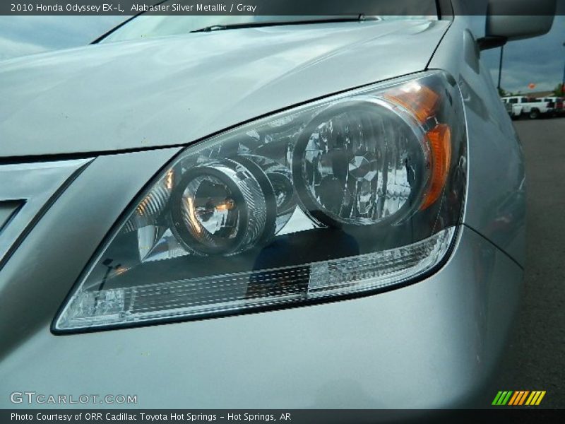 Alabaster Silver Metallic / Gray 2010 Honda Odyssey EX-L
