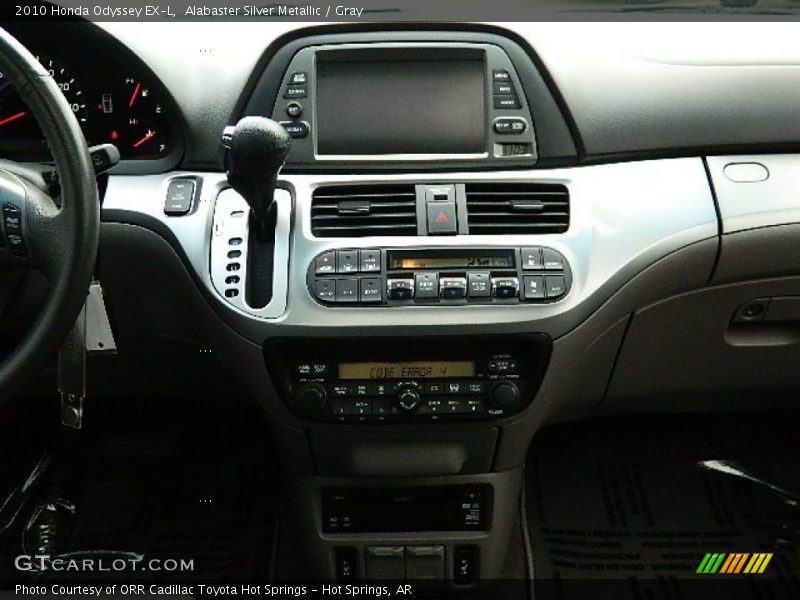 Alabaster Silver Metallic / Gray 2010 Honda Odyssey EX-L