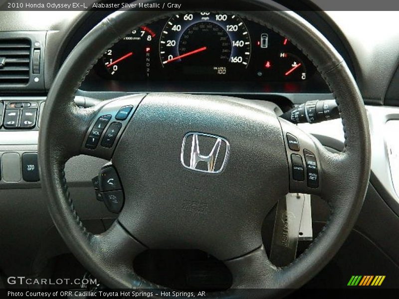 Alabaster Silver Metallic / Gray 2010 Honda Odyssey EX-L