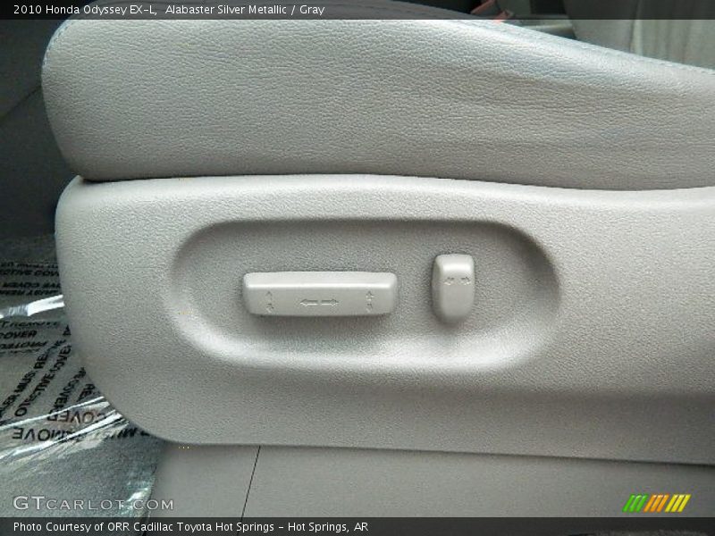 Alabaster Silver Metallic / Gray 2010 Honda Odyssey EX-L