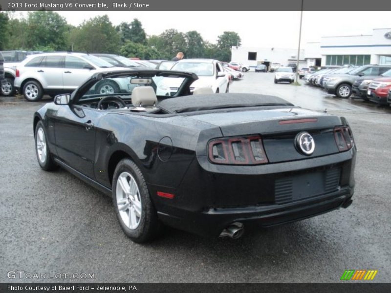  2013 Mustang V6 Convertible Black