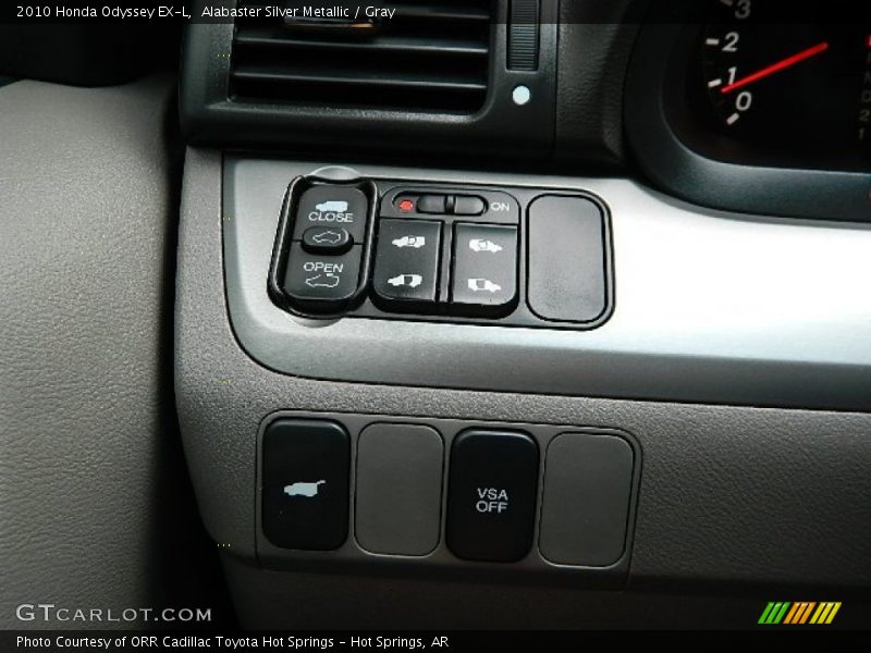 Alabaster Silver Metallic / Gray 2010 Honda Odyssey EX-L
