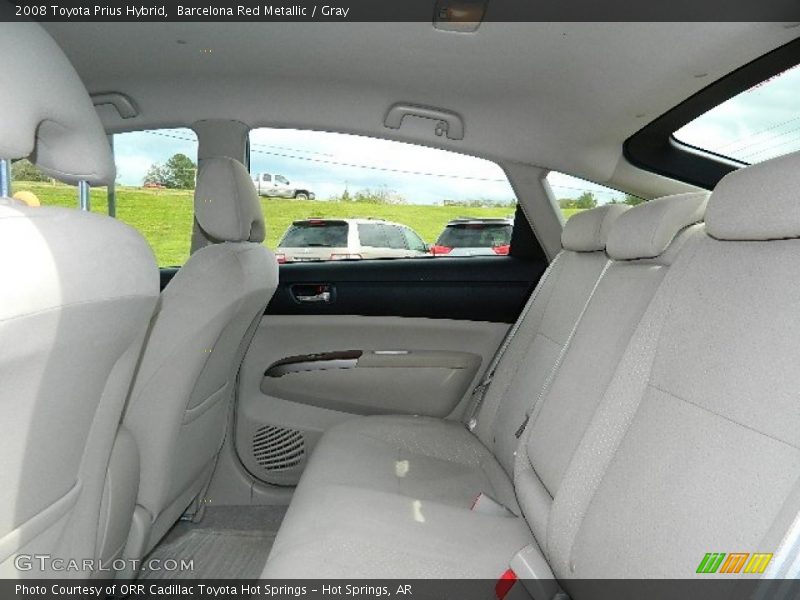 Barcelona Red Metallic / Gray 2008 Toyota Prius Hybrid