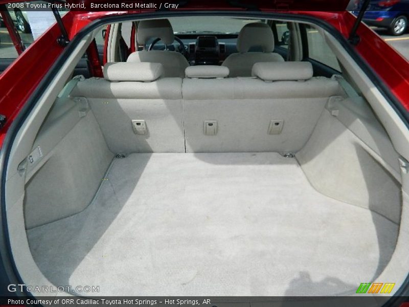 Barcelona Red Metallic / Gray 2008 Toyota Prius Hybrid