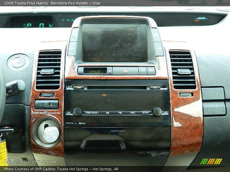 Barcelona Red Metallic / Gray 2008 Toyota Prius Hybrid