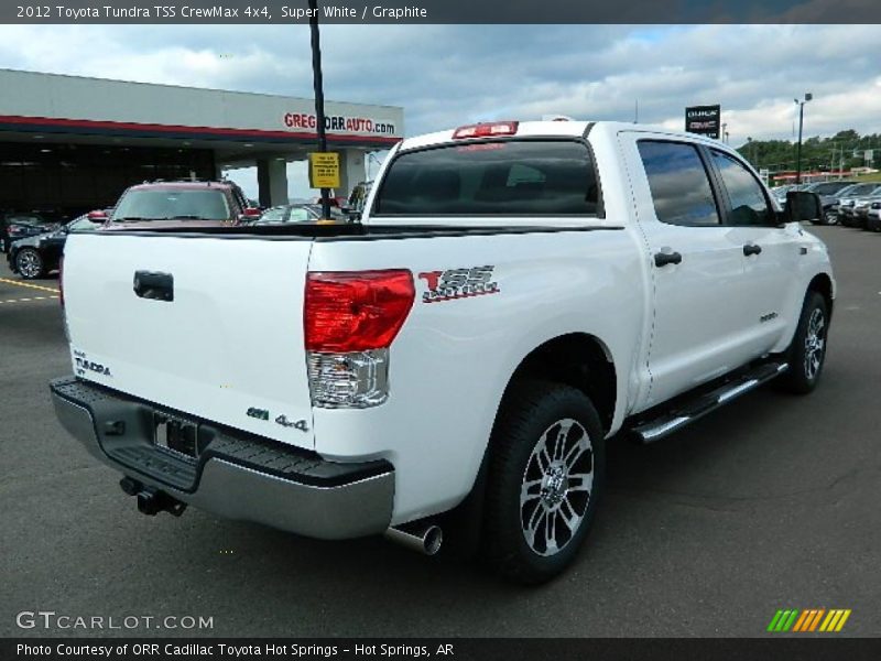 Super White / Graphite 2012 Toyota Tundra TSS CrewMax 4x4