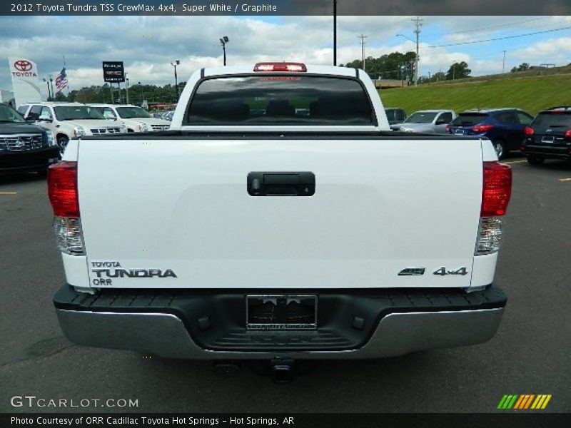 Super White / Graphite 2012 Toyota Tundra TSS CrewMax 4x4