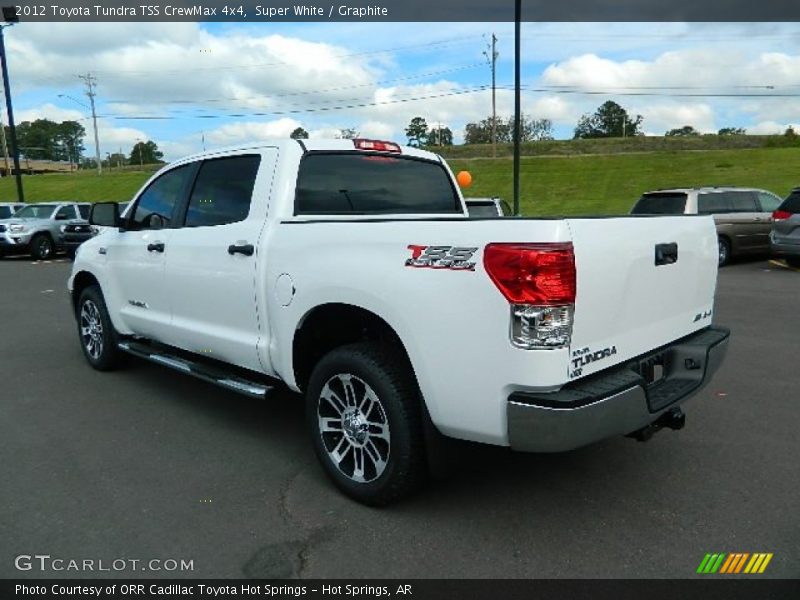 Super White / Graphite 2012 Toyota Tundra TSS CrewMax 4x4