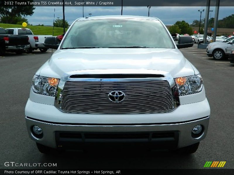 Super White / Graphite 2012 Toyota Tundra TSS CrewMax 4x4