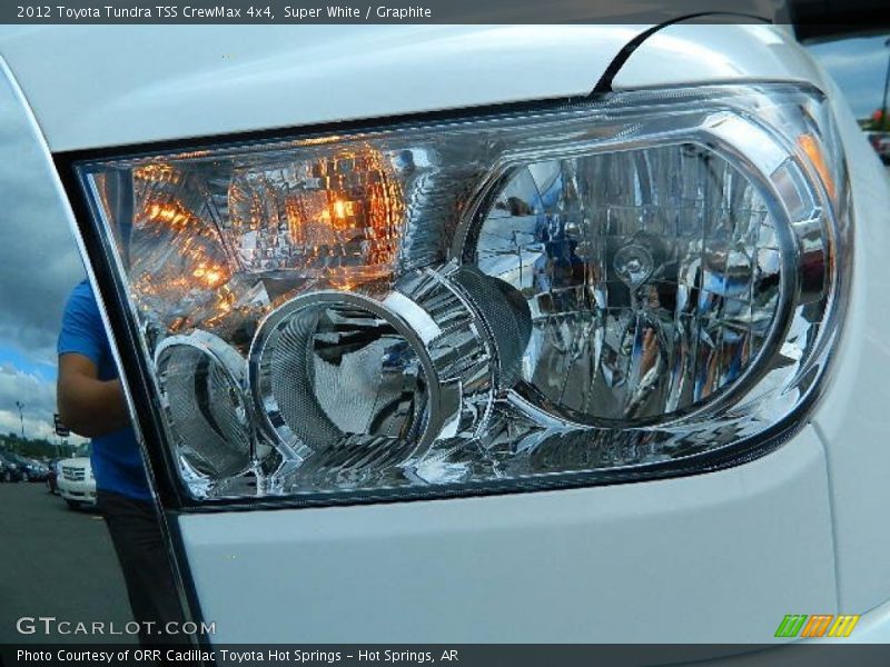 Super White / Graphite 2012 Toyota Tundra TSS CrewMax 4x4