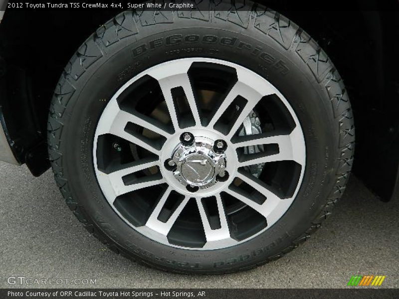 Super White / Graphite 2012 Toyota Tundra TSS CrewMax 4x4