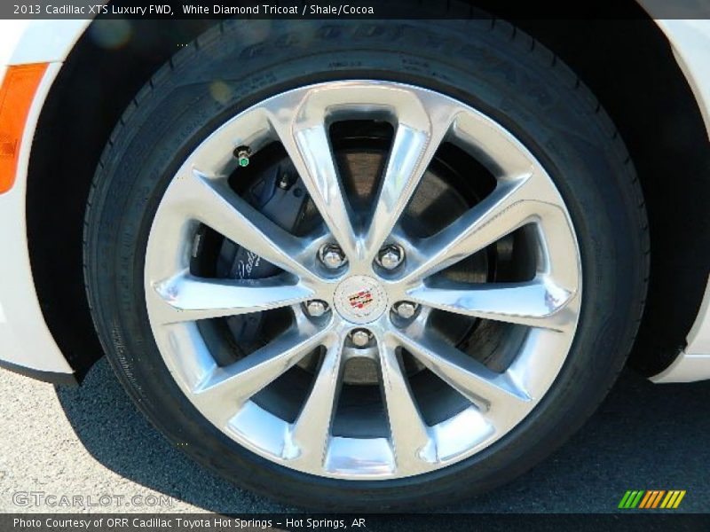 White Diamond Tricoat / Shale/Cocoa 2013 Cadillac XTS Luxury FWD