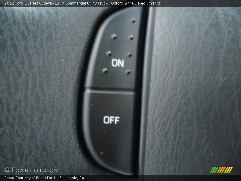 Oxford White / Medium Flint 2012 Ford E Series Cutaway E350 Commercial Utility Truck