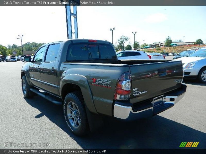 Pyrite Mica / Sand Beige 2013 Toyota Tacoma TSS Prerunner Double Cab