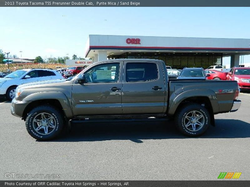 Pyrite Mica / Sand Beige 2013 Toyota Tacoma TSS Prerunner Double Cab
