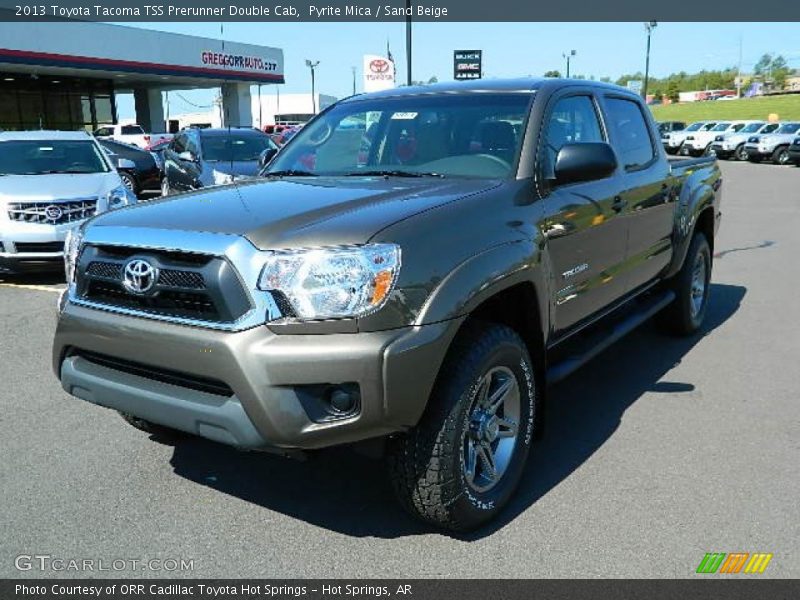 Pyrite Mica / Sand Beige 2013 Toyota Tacoma TSS Prerunner Double Cab