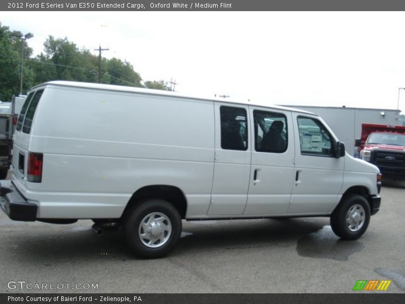 Oxford White / Medium Flint 2012 Ford E Series Van E350 Extended Cargo
