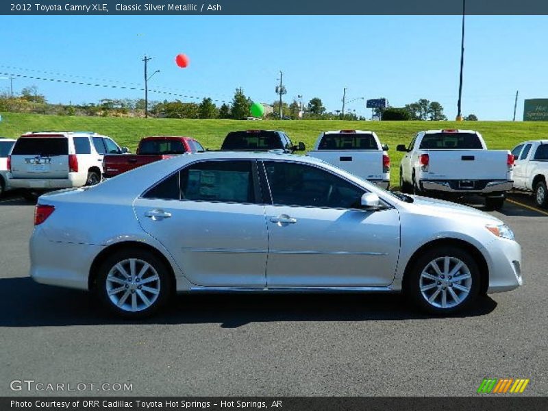 Classic Silver Metallic / Ash 2012 Toyota Camry XLE